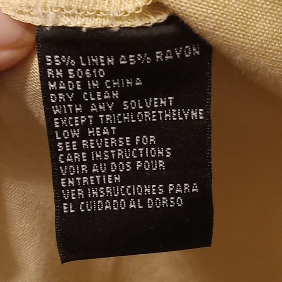 Kasper linen jacket 10P ❤️🔥❤️🔥❤️🔥❤️🔥 - Picture 5 of 9